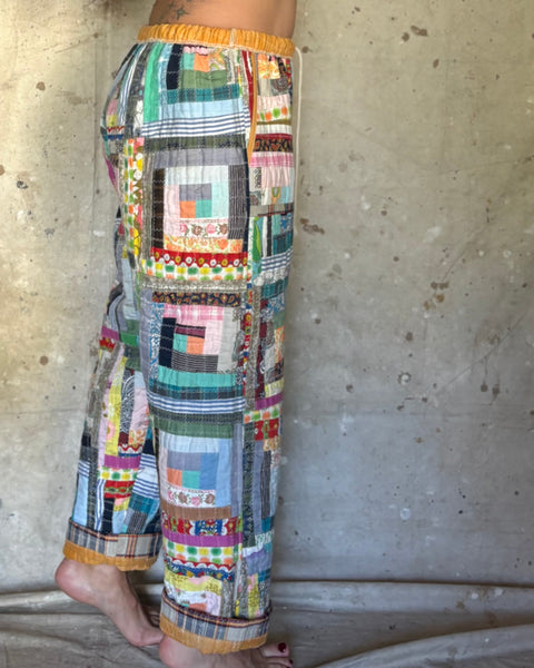 T time quilted lounge pants