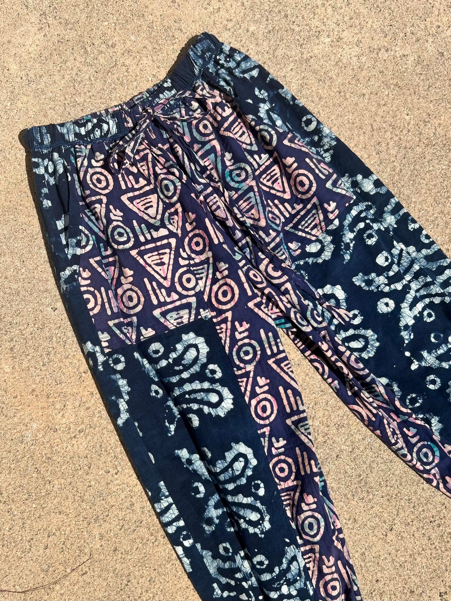 Mismatched Batik Lounge Pant