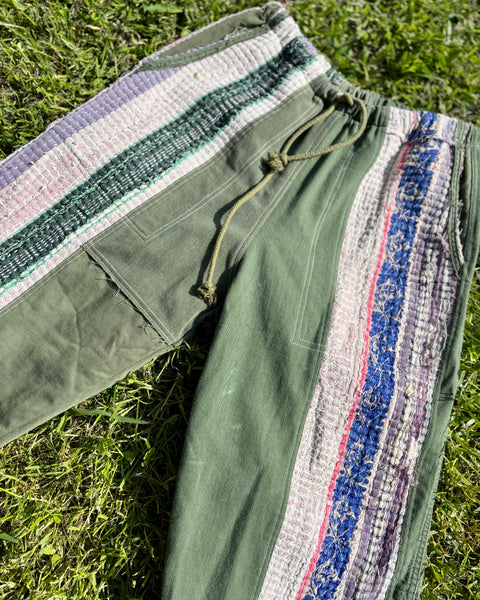 Army and Royal Kantha Lounge Pant
