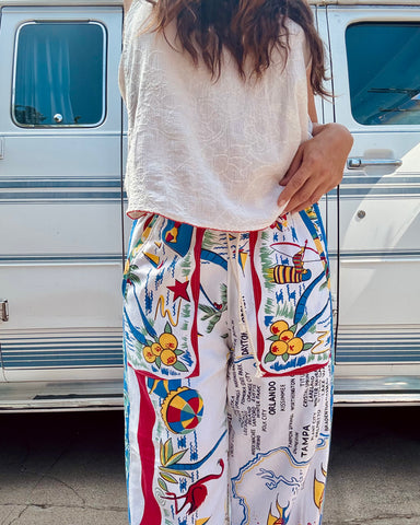 Florida Map Lounge Pant