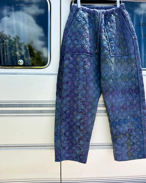 Overdyed Quilted Lounge Pant