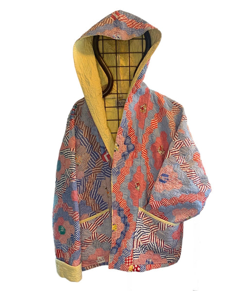 Hooded Quilt Kimono