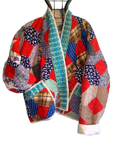 'Denim Friendly' Quilted Kimono