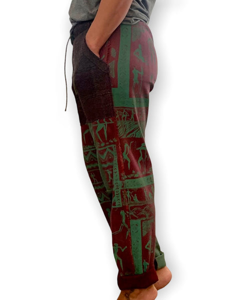 Tribal Patchwork Lounge Pant